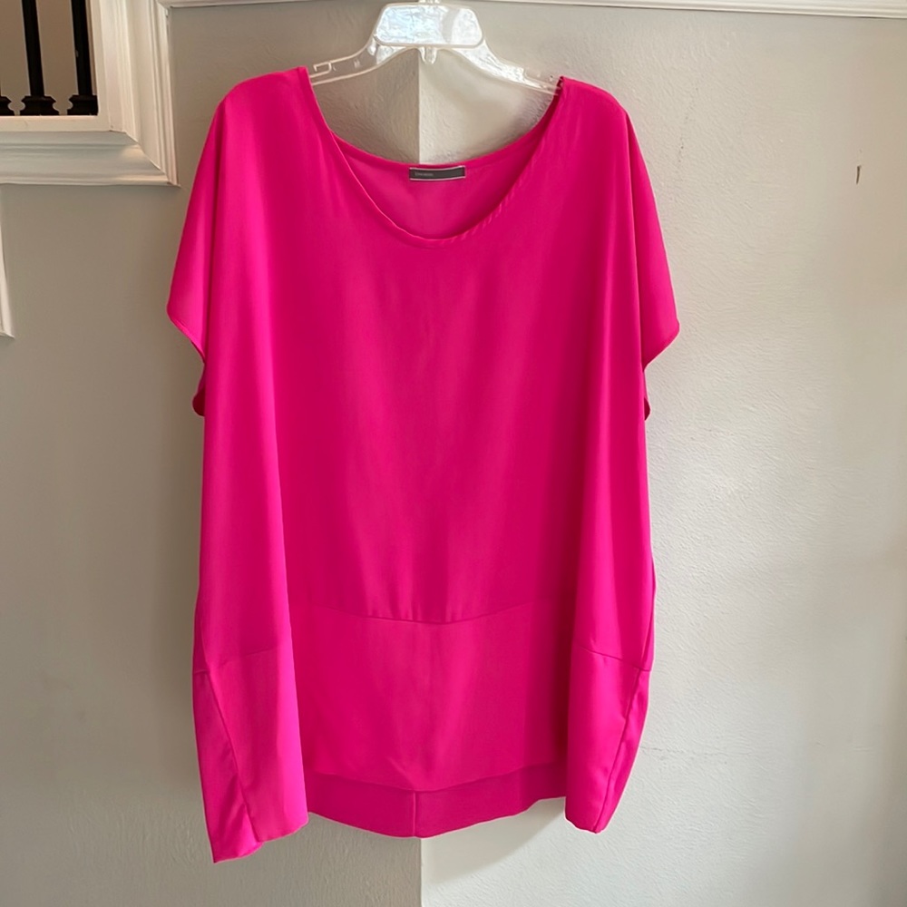 Hot pink dress